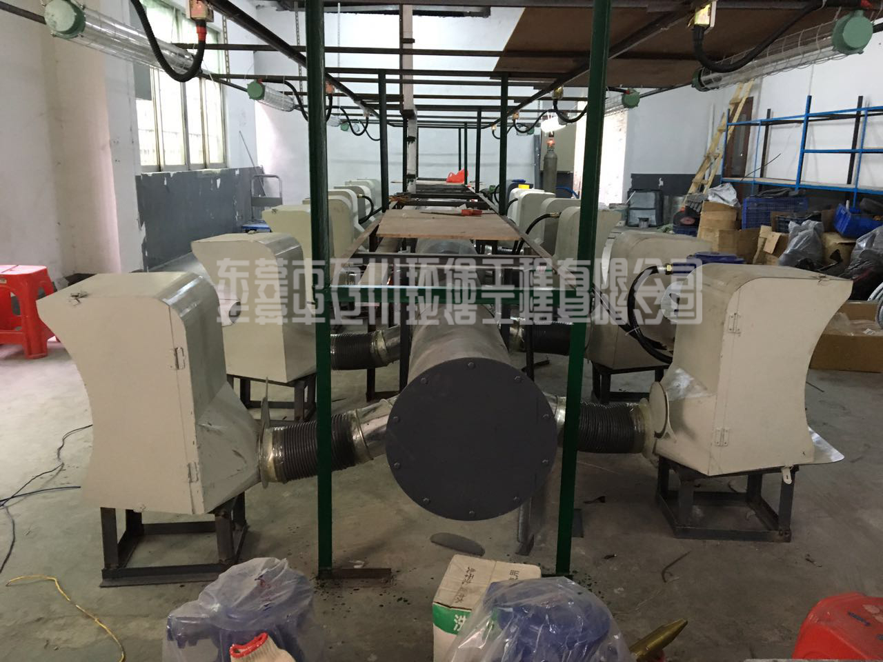 拋光車間粉塵處理