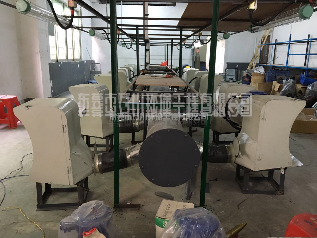 拋光機除塵設備