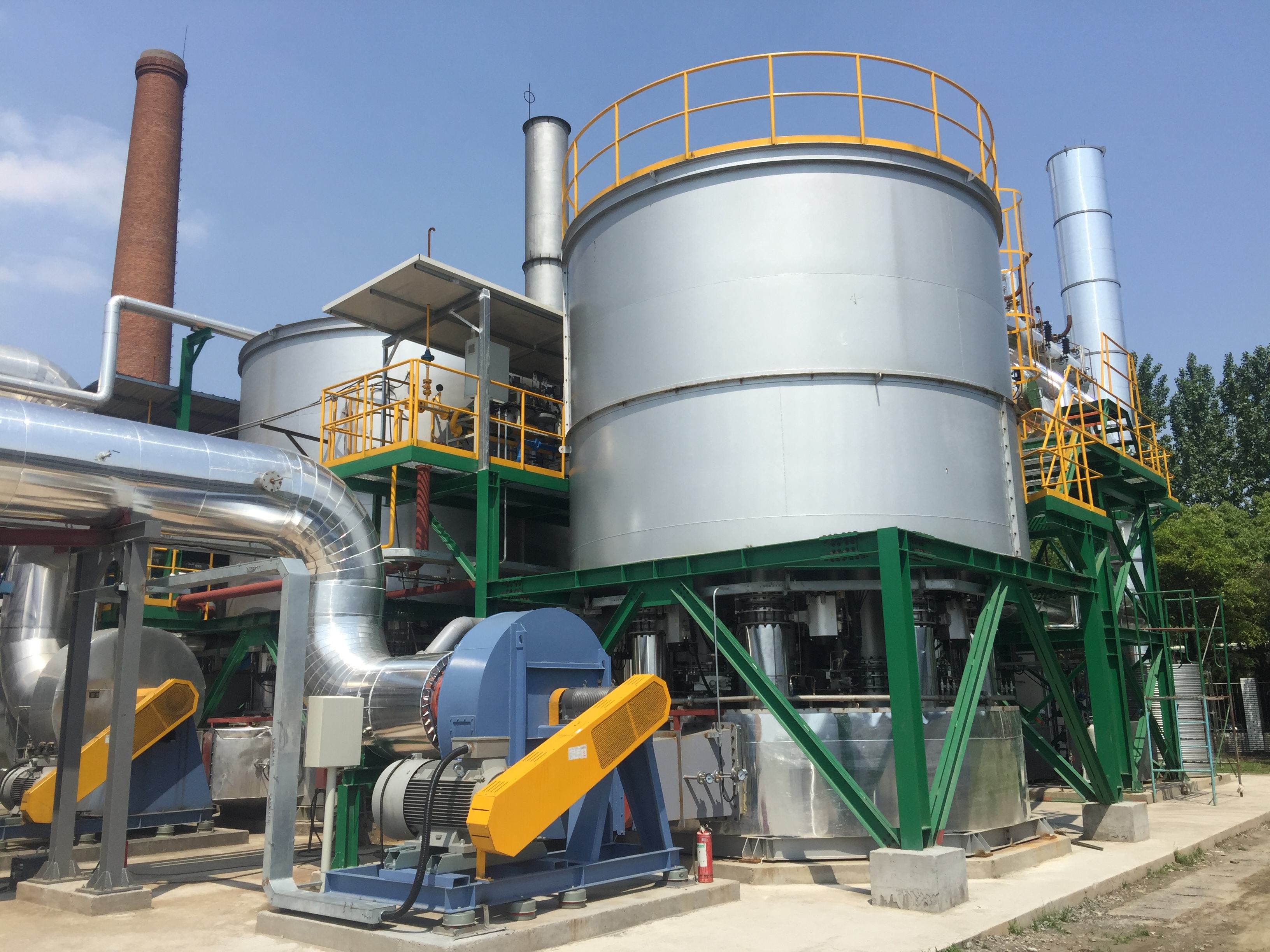 旋轉式RTO蓄熱燃燒設備