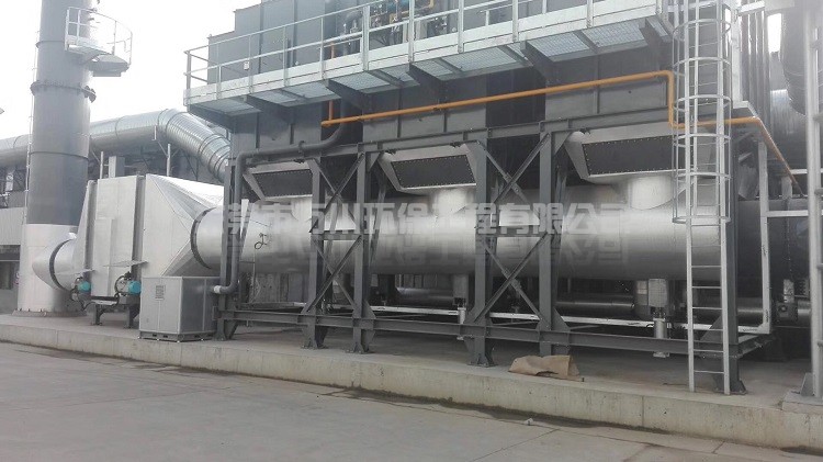 催化燃燒設備在線和離線對比